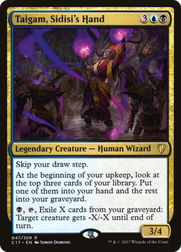 Taigam, Sidisi's Hand (C17-047) - Commander 2017