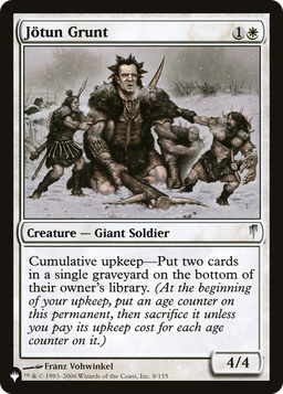 Jotun Grunt (LIST-8/155) - The List