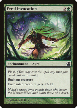 Feral Invocation (THS-158) - Theros