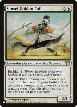 Sensei Golden-Tail (LIST-44/306) - The List