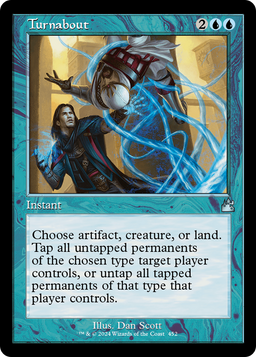 Turnabout (Retro Frame) (RVR-452) - Ravnica Remastered