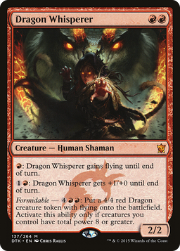 Dragon Whisperer (DTK-137) - Dragons of Tarkir Foil