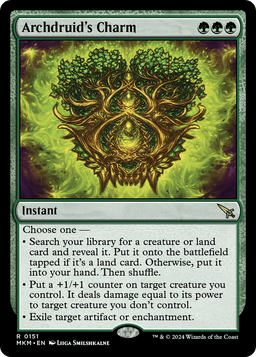 Archdruid's Charm (MKM-151) - Murders at Karlov Manor Foil