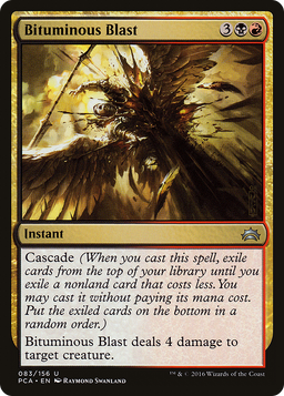 Bituminous Blast (PCA-083) - Planechase Anthology