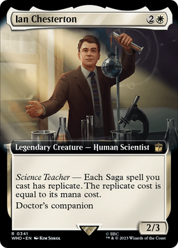 Ian Chesterton (Extended Art) (WHO-341) - Doctor Who: (Extended Art) Foil