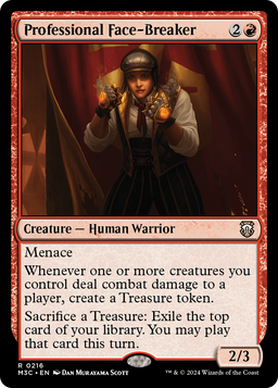 Professional Face-Breaker (M3C-216) - Modern Horizons 3 Commander