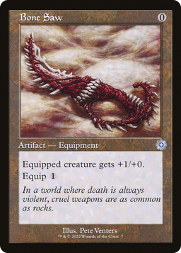 Bone Saw (BRR-007) - The Brothers' War Retro Artifacts