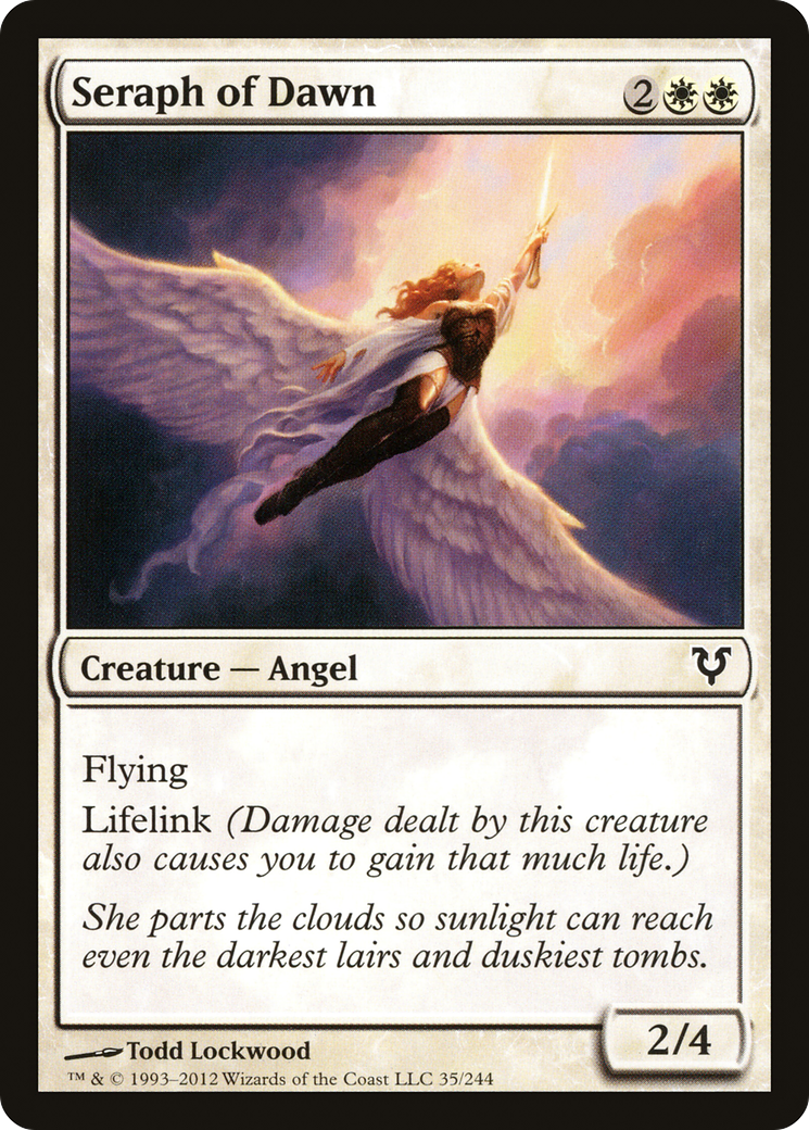 Seraph of Dawn (AVR-035) - Avacyn Restored Foil