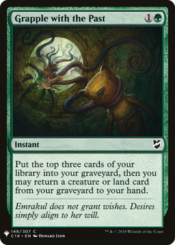 Grapple with the Past (LIST-148) - The List