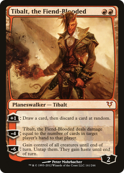 Tibalt, the Fiend-Blooded (AVR-161) - Avacyn Restored Foil