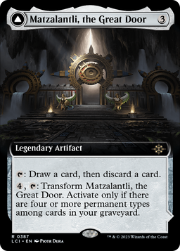 Matzalantli, the Great Door (Extended Art) (LCI-387) - The Lost Caverns of Ixalan: (Extended Art) Foil