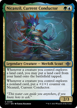 Nicanzil, Current Conductor (LCI-236) - The Lost Caverns of Ixalan Foil