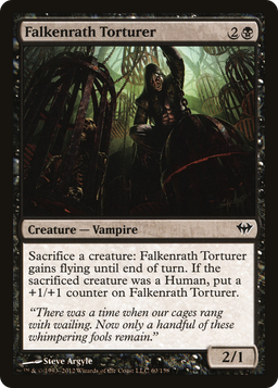 Falkenrath Torturer (DKA-060) - Dark Ascension Foil