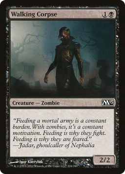 Walking Corpse (M13-116) - Magic 2013 Foil