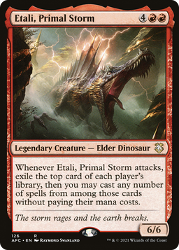 Etali, Primal Storm (AFC-126) - Forgotten Realms Commander