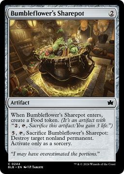 Bumbleflower's Sharepot (BLB-244) - Bloomburrow
