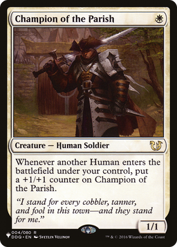 Champion of the Parish (PLST-DDQ-4) - The List