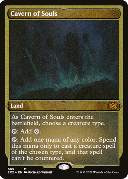 Cavern of Souls (Foil Etched) (2X2-569) - Double Masters 2022 Foil