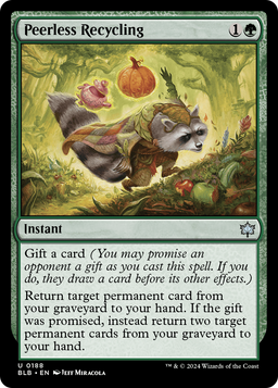 Peerless Recycling (BLB-188) - Bloomburrow Foil