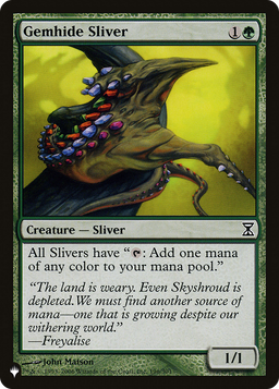 Gemhide Sliver (LIST-TSP-196) - The List