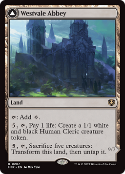 Westvale Abbey (INR-287) - Innistrad Remastered Foil