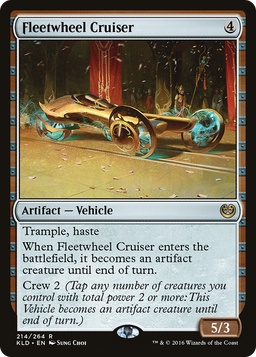 Fleetwheel Cruiser (KLD-214) - Kaladesh Foil