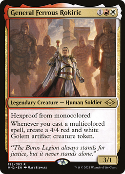 General Ferrous Rokiric (MH2-198) - Modern Horizons 2 Foil