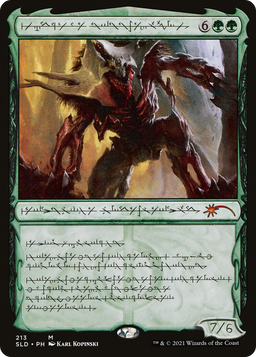 Vorinclex, Voice of Hunger (Phyrexian) (SLD-213) - Secret Lair Drop