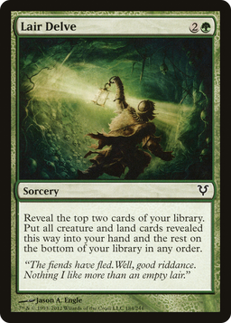 Lair Delve (AVR-184) - Avacyn Restored Foil