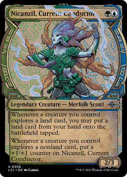 Nicanzil, Current Conductor (Showcase) (LCI-306) - The Lost Caverns of Ixalan: (Showcase)