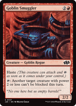 Goblin Smuggler (J25-137) - Foundations Jumpstart