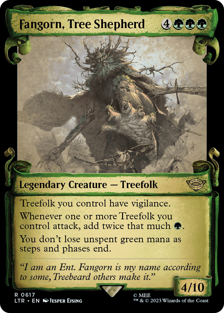 Fangorn, Tree Shepherd (Showcase Scrolls) (LTR-617) - The Lord of the Rings: Tales of Middle-earth: (Showcase)