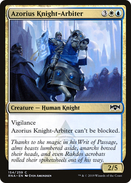 Azorius Knight-Arbiter (RNA-154) - Ravnica Allegiance