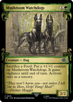 Mushroom Watchdogs (Showcase Scrolls) (LTR-631) - The Lord of the Rings: Tales of Middle-earth: (Showcase)