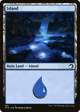 Island (381) (MID-381) - Innistrad: Midnight Hunt