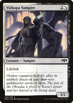 Vizkopa Vampire (RNA-220) - Ravnica Allegiance Foil
