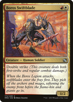 Boros Swiftblade (MM2-172) - Modern Masters 2015