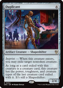 Duplicant (DRC-054) - Commander: Aetherdrift