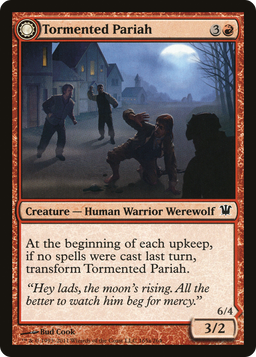 Tormented Pariah (ISD-165) - Innistrad: (Double Faced Transform) Foil