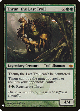 Thrun, the Last Troll (LIST-092) - The List