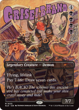 Griselbrand (1620) (SLD-1620) - Secret Lair Drop (Borderless) Foil