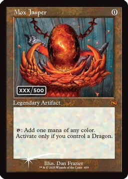 Mox Jasper (Serial Numbered) (TDM-419) - Tarkir: Dragonstorm Foil