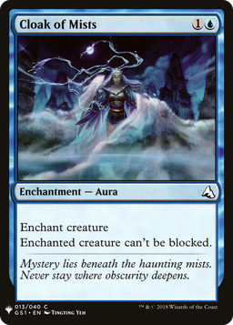 Cloak of Mists (LIST-GS1-13) - The List
