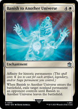 Banish to Another Universe (WHO-013) - Doctor Who Foil