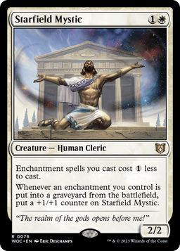 Starfield Mystic (WOC-076) - Wilds of Eldraine Commander