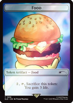 Food Token (1938) (Rainbow Foil) (SLD-1938) - Secret Lair Drop Series Foil