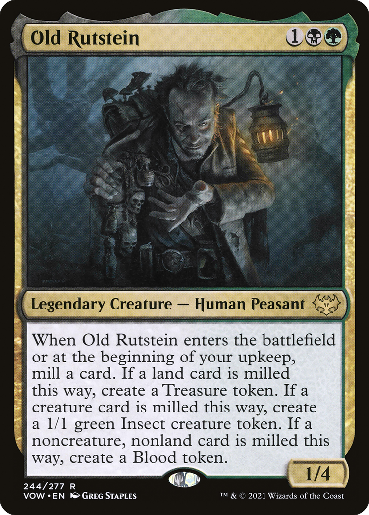 Old Rutstein (VOW-244) - Innistrad: Crimson Vow Foil