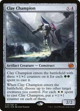 Clay Champion (BRO-230) - The Brothers' War