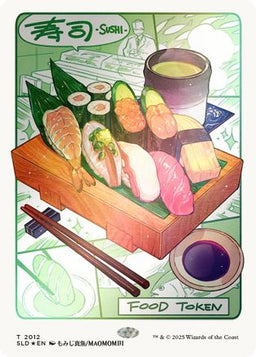 Food Token (2012) (Rainbow Foil) (SLD-2012) - Secret Lair Drop Series Foil