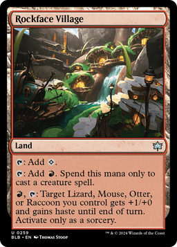 Rockface Village (BLB-259) - Bloomburrow